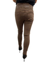 Carica l&#39;immagine nel visualizzatore di Gallery, Jeans skinny fascia e strass - JEANS - Stilosa
