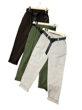 Carica l&#39;immagine nel visualizzatore di Gallery, Panta cargo tela - abbigliamento - Stilosa
