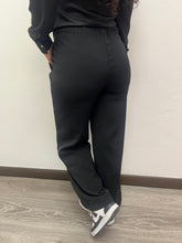 Carica l&#39;immagine nel visualizzatore di Gallery, Pantalone palazzo ccon pence e tasca - abbigliamento - Stilosa
