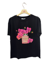Carica l'immagine nel visualizzatore di Gallery, T-shirt 026 orchidea - abbigliamento - Stilosa
