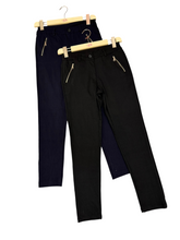 Carica l'immagine nel visualizzatore di Gallery, Pantaleggings con zip sulle tasche - abbigliamento - Stilosa
