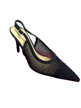 Carica l'immagine nel visualizzatore di Gallery, Deccoltè rete e strass - Scarpe - Stilosa
