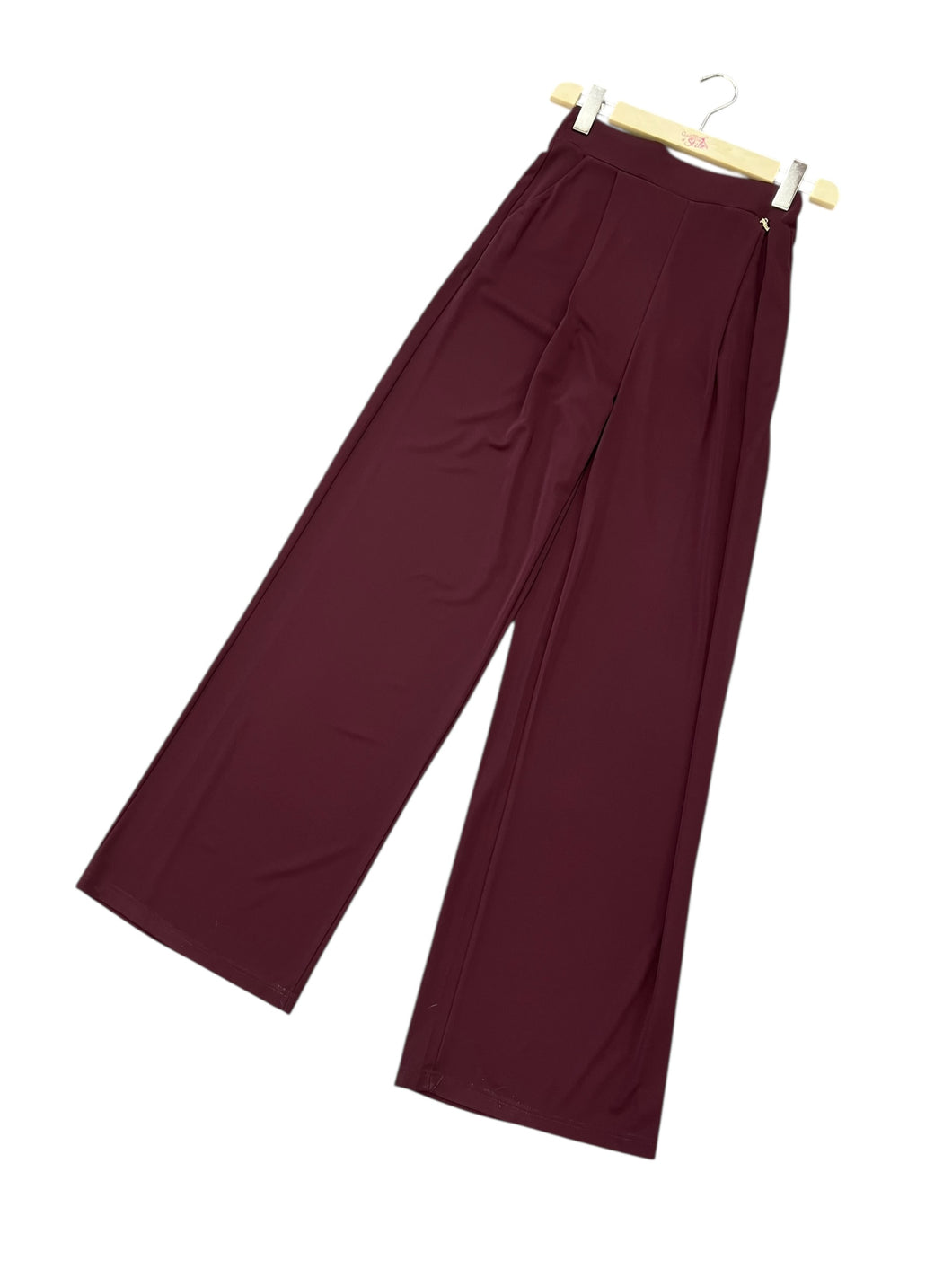 Pantalone palazzo in tessuto - abbigliamento - Artigli