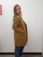 Carica l&#39;immagine nel visualizzatore di Gallery, Cappotto corto profili contrasto - abbigliamento - Artigli
