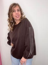 Carica l'immagine nel visualizzatore di Gallery, Felpa manica manica ricamata - abbigliamento - Stilosa
