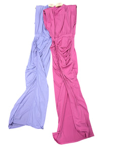 Abito lungo smanicato arriccio - abbigliamento - Stilosa
