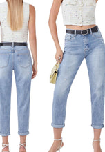 Carica l&#39;immagine nel visualizzatore di Gallery, Jeans mom fit graffi - abbigliamento - Stilosa
