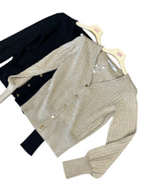 Carica l&#39;immagine nel visualizzatore di Gallery, Cardigan costine lurex - abbigliamento - Artigli
