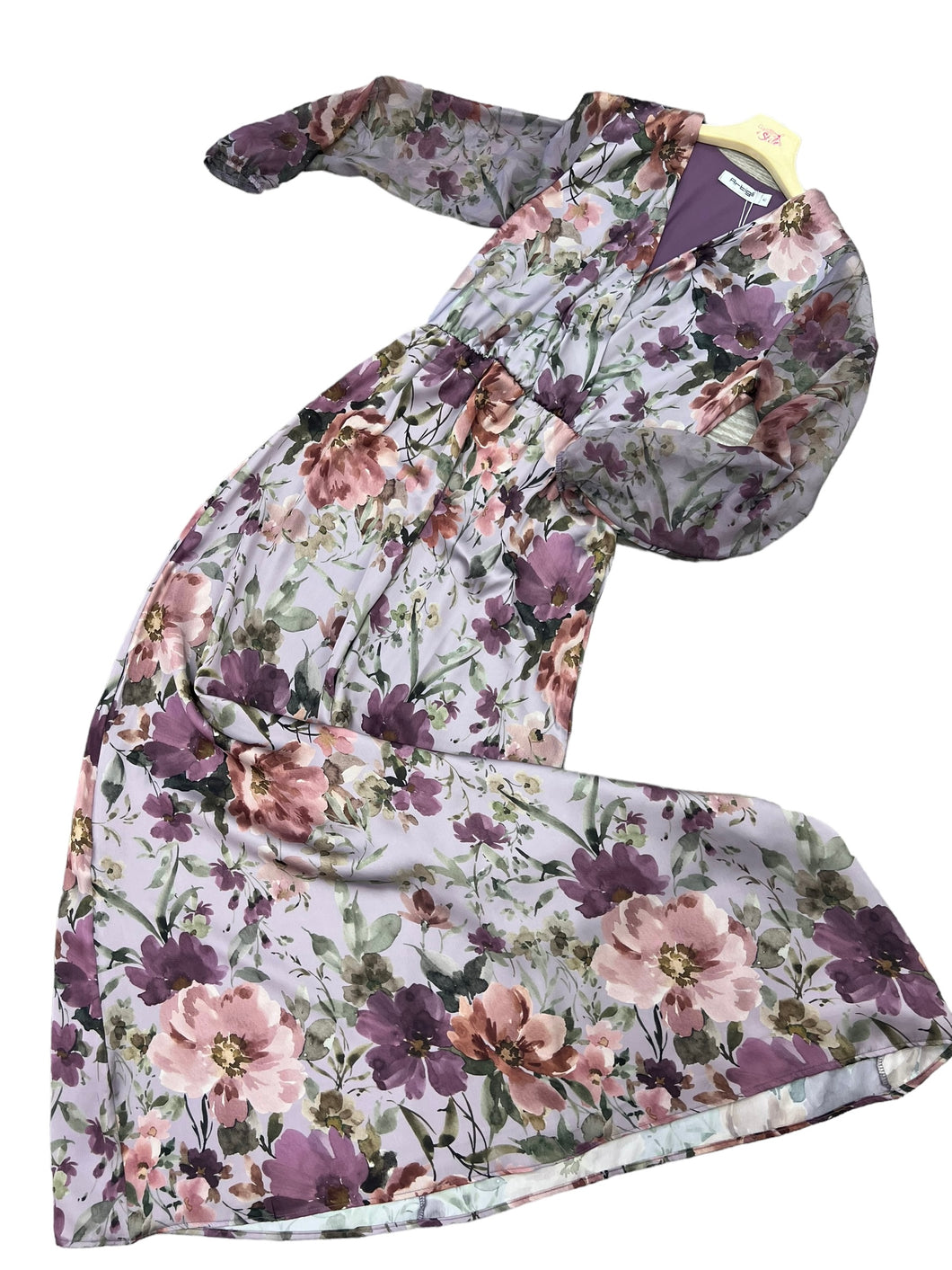 ABito fantasia lungo lilla - abbigliamento - Artigli