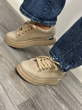 Carica l'immagine nel visualizzatore di Gallery, Sneakers khaki strass - Scarpe - Stilosa
