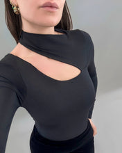 Carica l&#39;immagine nel visualizzatore di Gallery, Body scollo obliquo smanicato - abbigliamento - Stilosa
