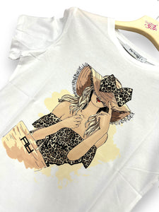 T-shirt manica corta donna con cappello - abbigliamento - Artigli