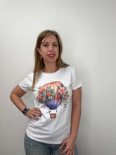 Carica l&#39;immagine nel visualizzatore di Gallery, T-shirt con stampa mongolfiera - abbigliamento - Stilosa
