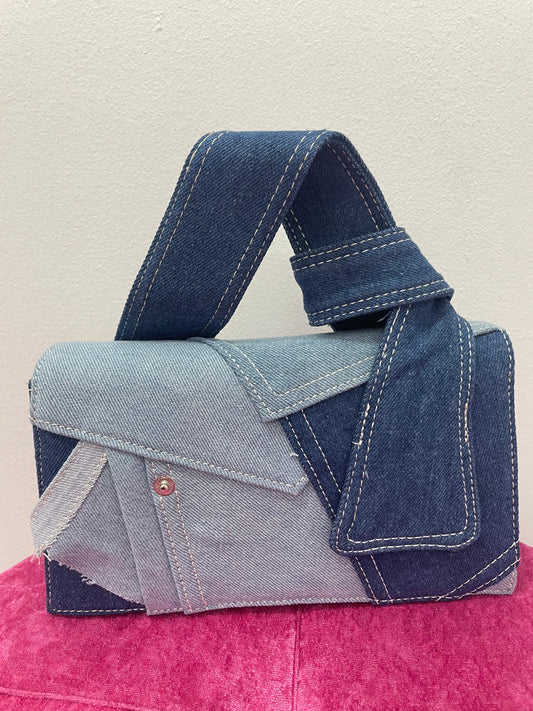Borsa patchwork jeans - Borsa - Stilosa