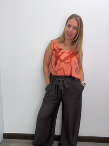 Canotta fantasia scollo a V - abbigliamento - Artigli