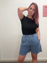 Carica l'immagine nel visualizzatore di Gallery, Short chambrais con elastico - abbigliamento - Stilosa
