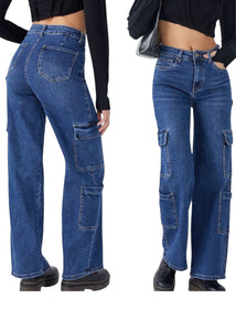 JEANS CARGO FIT - abbigliamento - Stilosa