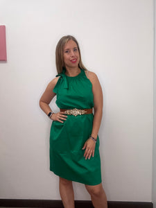 Abito cotone fiocco smanicato - abbigliamento - Stilosa