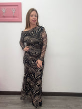 Carica l&#39;immagine nel visualizzatore di Gallery, Gonna lunga tulle abstract - abbigliamento - TWO-WAY
