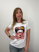 Carica l&#39;immagine nel visualizzatore di Gallery, T-shirt stampa Frida - abbigliamento - Stilosa
