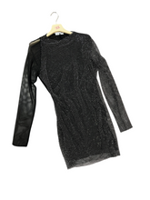 Carica l&#39;immagine nel visualizzatore di Gallery, Abito asimmetrico rete - abbigliamento - Stilosa
