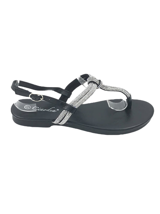 Sandalo flat strass NODO - Scarpe - Stilosa