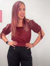 Carica l'immagine nel visualizzatore di Gallery, Blusa con coulisse - abbigliamento - Artigli
