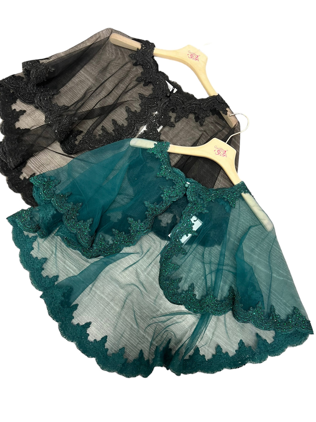 Mantella pizzo e brill - abbigliamento - Stilosa