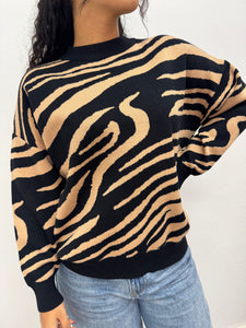Dolcevita zebrato - abbigliamento - Stilosa