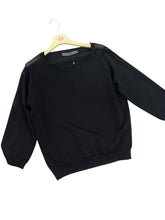 Carica l&#39;immagine nel visualizzatore di Gallery, Maglia con lavorazione traforata su maniche - abbigliamento - Jiveley

