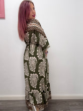 Carica l'immagine nel visualizzatore di Gallery, Abito kimono lungo fantasia - abbigliamento - Stilosa
