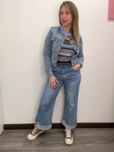 Carica l&#39;immagine nel visualizzatore di Gallery, Jeans gaucho fascia - abbigliamento - Stilosa
