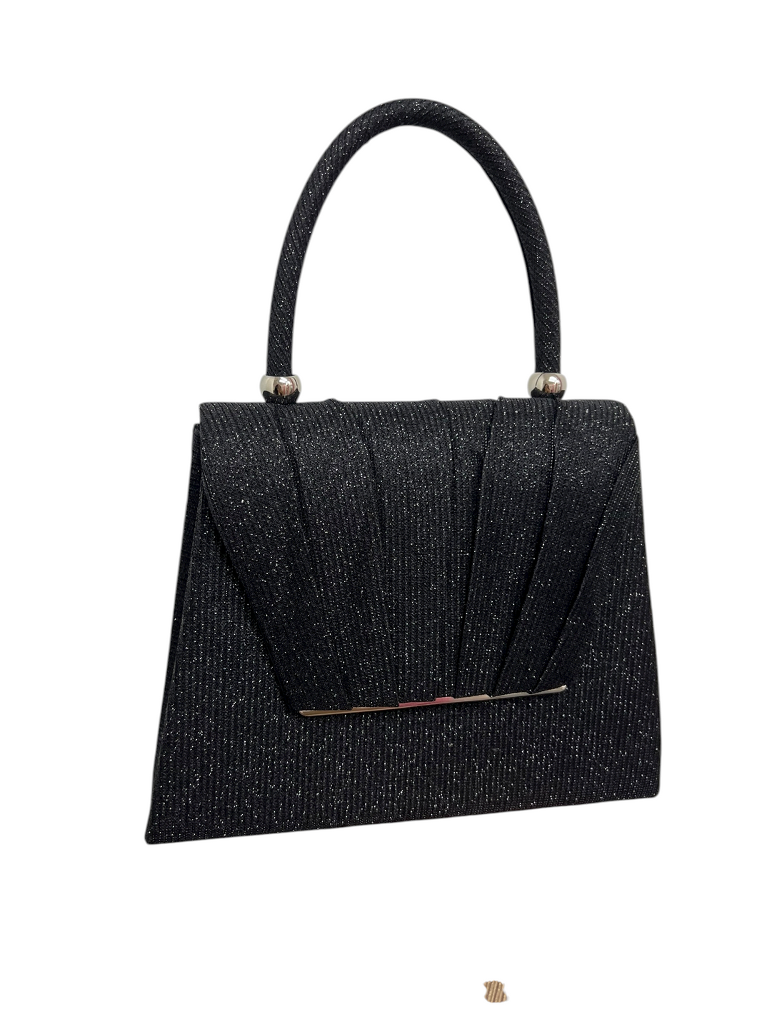 Clutch nera strass trapezio - Borsa - Stilosa