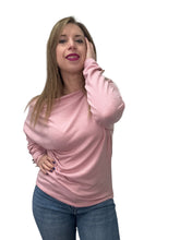 Carica l&#39;immagine nel visualizzatore di Gallery, Maglia collo a gronda con bottoni - abbigliamento - Stilosa
