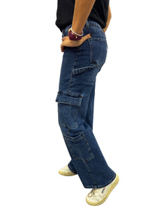 JEANS CARGO FIT - abbigliamento - Stilosa
