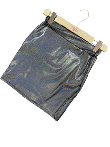 Minigonna silver - abbigliamento - Stilosa