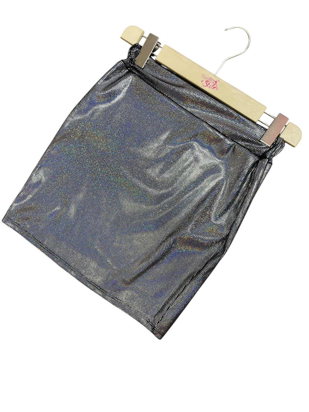Minigonna silver - abbigliamento - Stilosa