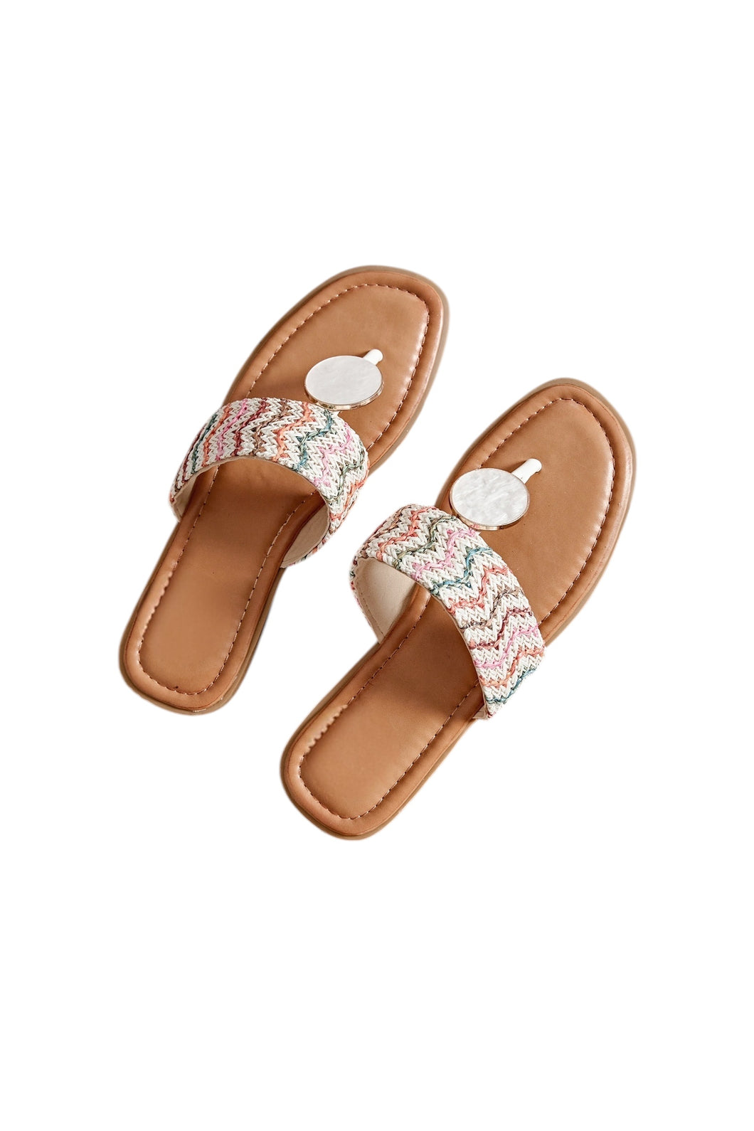 Infradito raphia cerchio - Scarpe - Stilosa