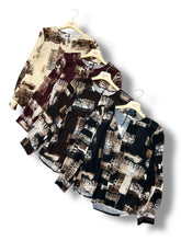 Carica l&#39;immagine nel visualizzatore di Gallery, Camicetta fantasia con plissè centrale - abbigliamento - Stilosa
