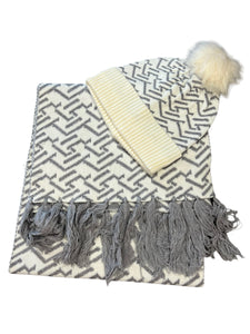 Sciarpa con logo bicolore - abbigliamento - Artigli