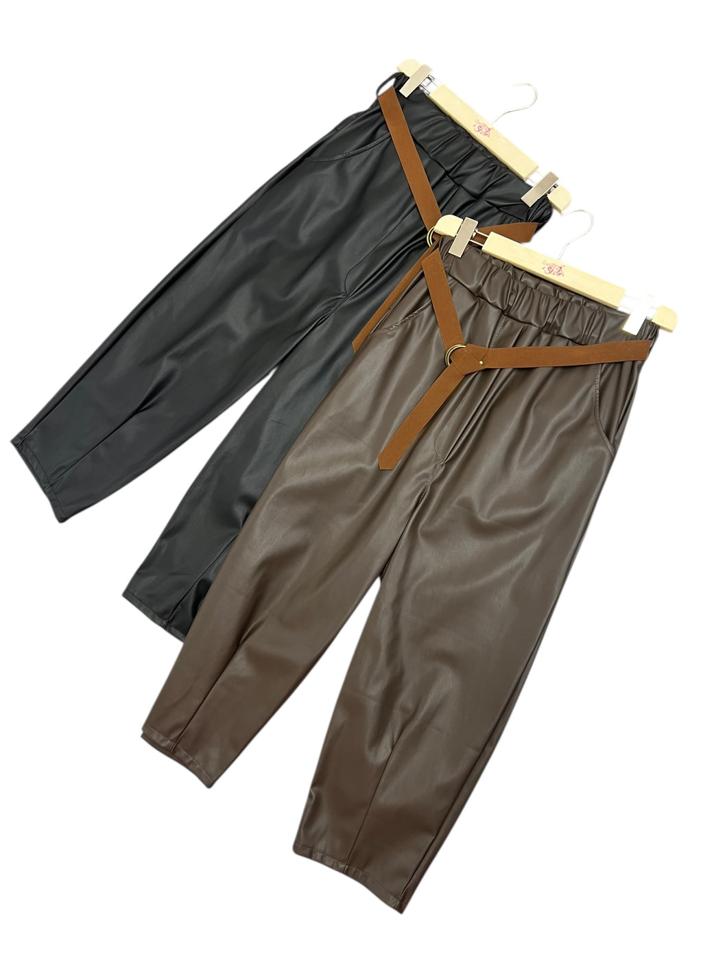 Panta baloon ecopelle - abbigliamento - Stilosa