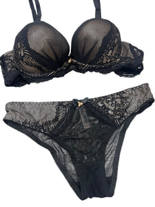 Completo POLE nero/beige - Intimo - Stilosa