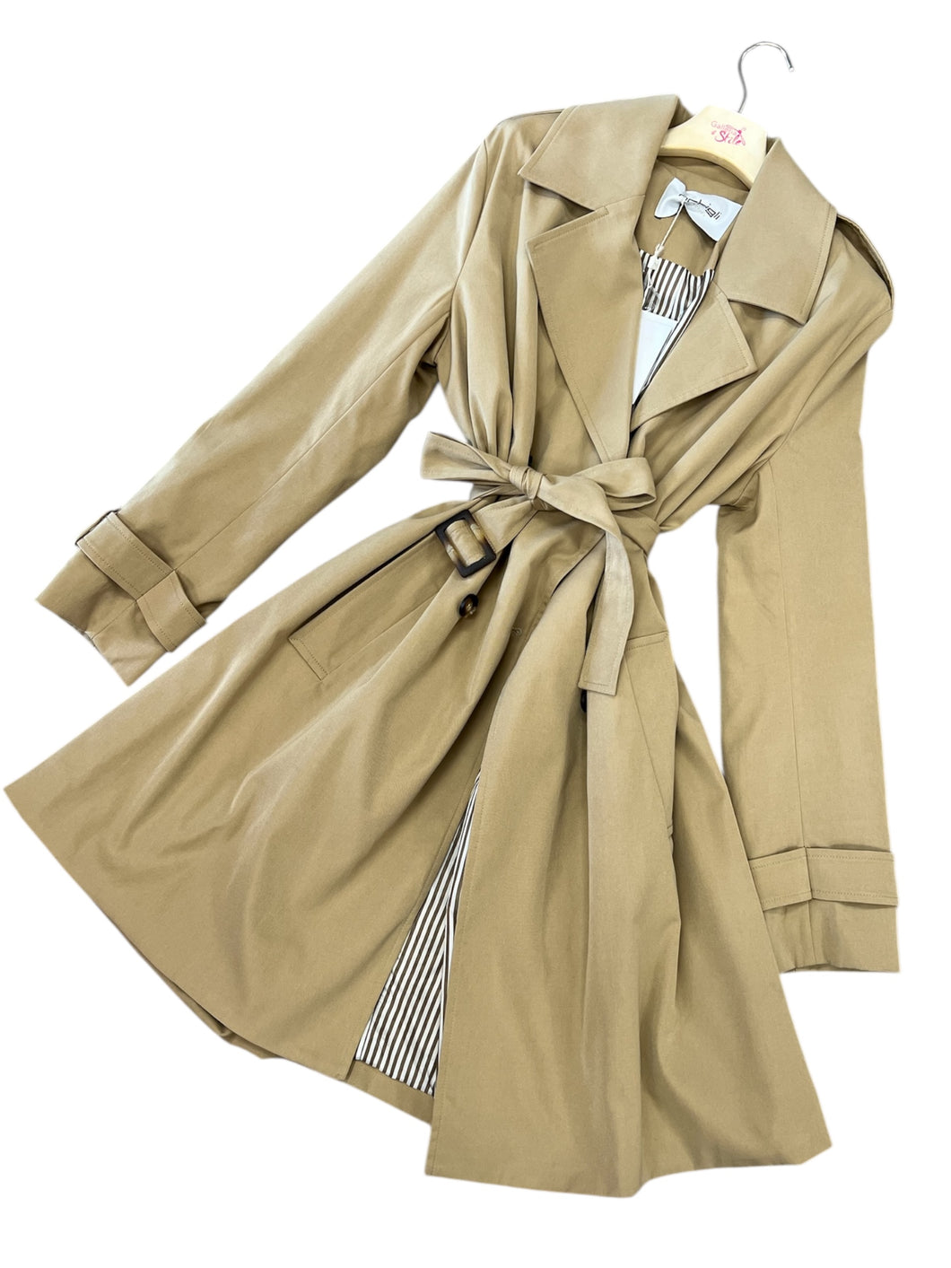 Trench lungo KHAKI - abbigliamento - Artigli