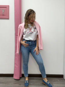 Jeans chiaro skinny basic - abbigliamento - Stilosa