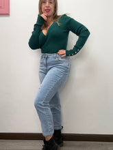 Carica l&#39;immagine nel visualizzatore di Gallery, Jeans mom fit graffi - abbigliamento - Stilosa
