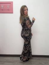 Carica l&#39;immagine nel visualizzatore di Gallery, Gonna lunga tulle abstract - abbigliamento - TWO-WAY
