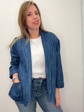Carica l&#39;immagine nel visualizzatore di Gallery, Giacca in jeans collo - abbigliamento - Stilosa
