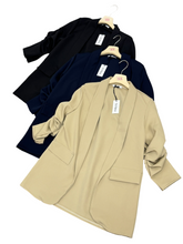Carica l'immagine nel visualizzatore di Gallery, Giacca manica arricciata senza fodera - abbigliamento - Stilosa
