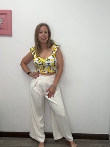 Top fantasia volant - abbigliamento - Stilosa