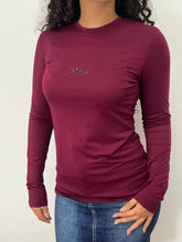 Carica l&#39;immagine nel visualizzatore di Gallery, T-shirt girocollo con logo strass - abbigliamento - Artigli
